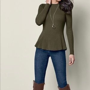 Venus olive sweater